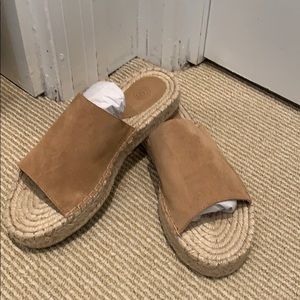 Urban outfitters suede lug espadrilles
